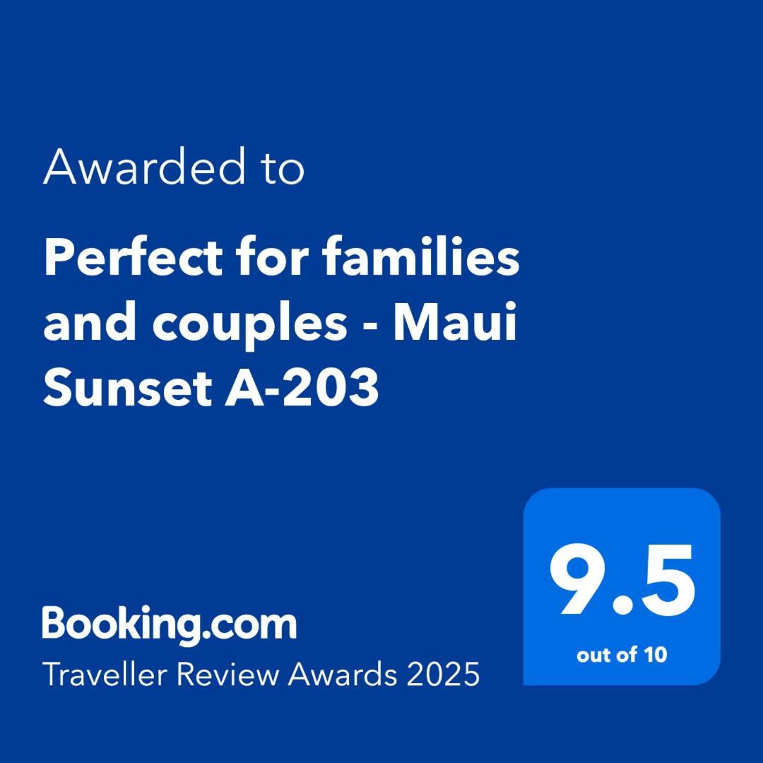 Ferienwohnung Perfect For Families And Couples - Maui Sunset A-203 Kīhei Exterior foto
